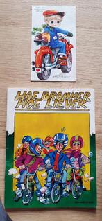 brommer - strip Hoe brommer hoe liever + kaart gefeliciteerd, Eén stripboek, Ophalen of Verzenden, Zo goed als nieuw