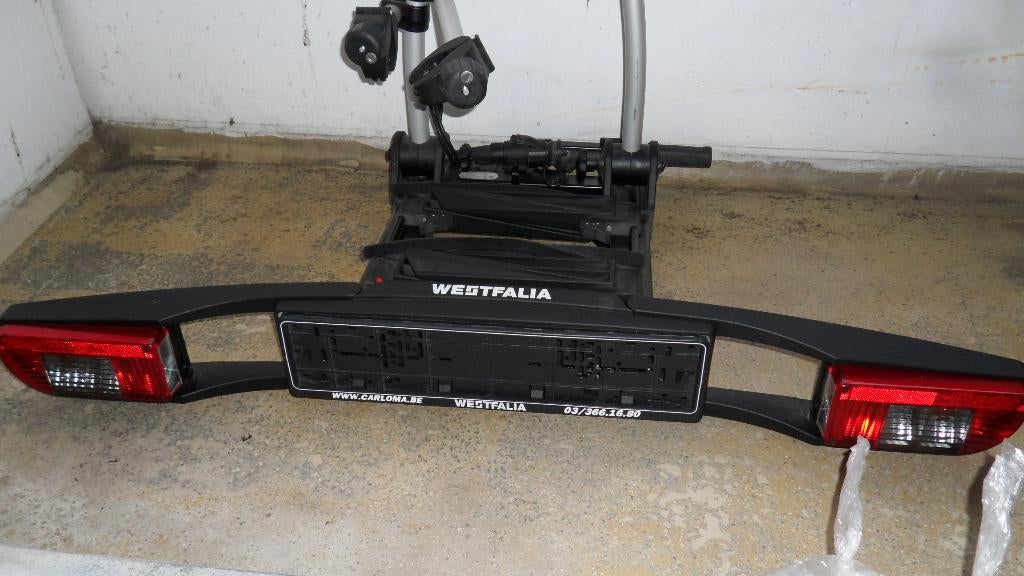 Fietsdrager Westfalia voor 2 fietsen 2* 30kg, Auto diversen, Fietsendragers, Ophalen, Zo goed als nieuw, 2 fietsen, Trekhaakdrager