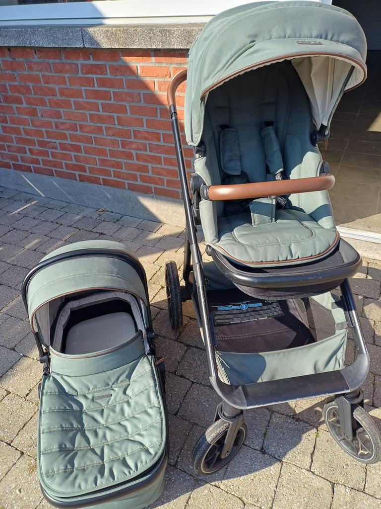 Buggy Qute Q-Journey groen, Kinderen en Baby's, Kinderwagens en Combinaties, Ophalen, Gebruikt, Kinderwagen