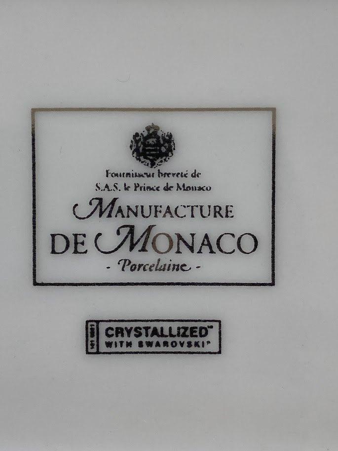 Design asbak van Monaco porselein + 89 Swarovski kristallen, Antiek en Kunst, Kunst | Designobjecten, Ophalen