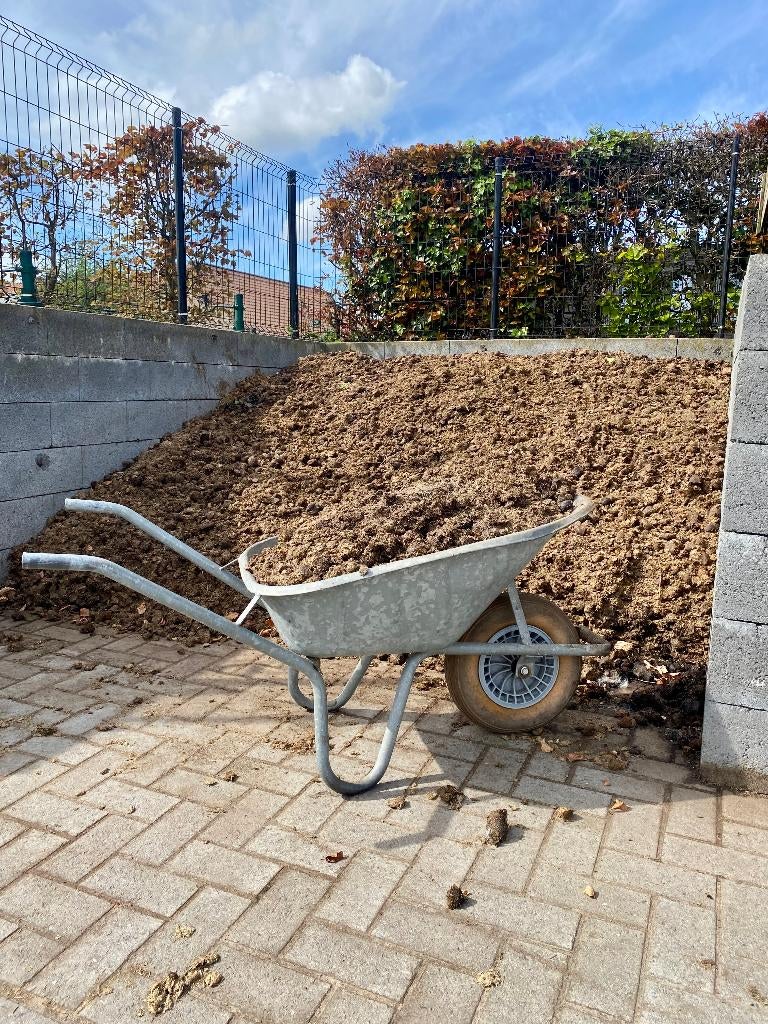 paardenmest af te halen, Ophalen, Mest