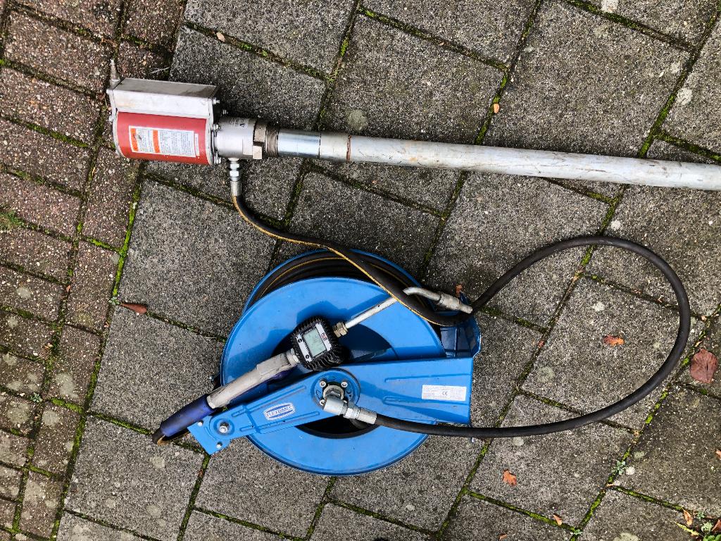 TK : pompe à bélier Alemite 9968+Flexbimec 9092 -, Autos : Divers, Outils de voiture, Utilisé, Enlèvement