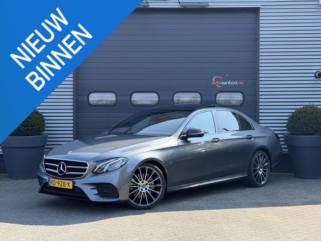 Mercedes-Benz E-klasse 200 d AMG | Panoramadak | Camera | Wi, Auto's, Automaat, 4 deurs, Achterwielaandrijving, Gebruikt