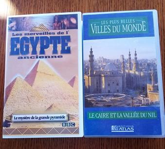 VHS gratuites Egypte et ..., CD & DVD, VHS | Documentaire, TV & Musique, Comme neuf, Documentaire, Tous les âges, Enlèvement ou Envoi