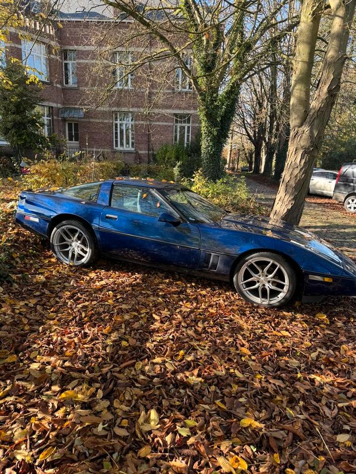 Oldtimer Corvette c4  gekeurd, Auto's, Oldtimers, Particulier, Chevrolet, Benzine, Coupé, 2 deurs, Blauw, Ophalen