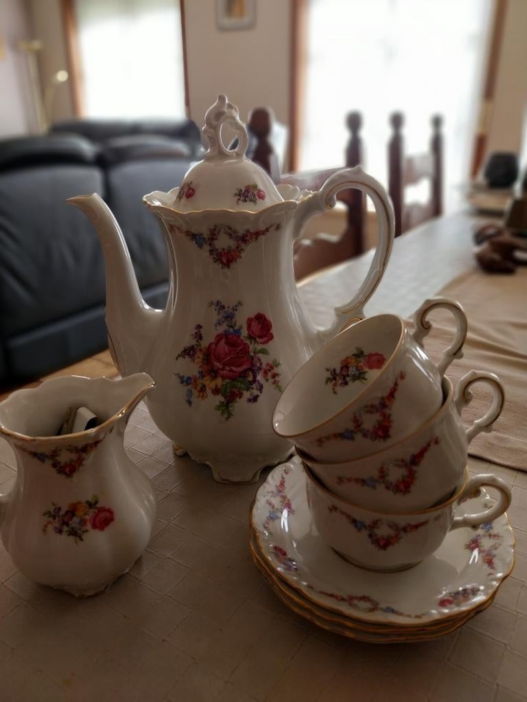 Koffieservies antiek, Antiek en Kunst, Antiek | Servies compleet, Ophalen
