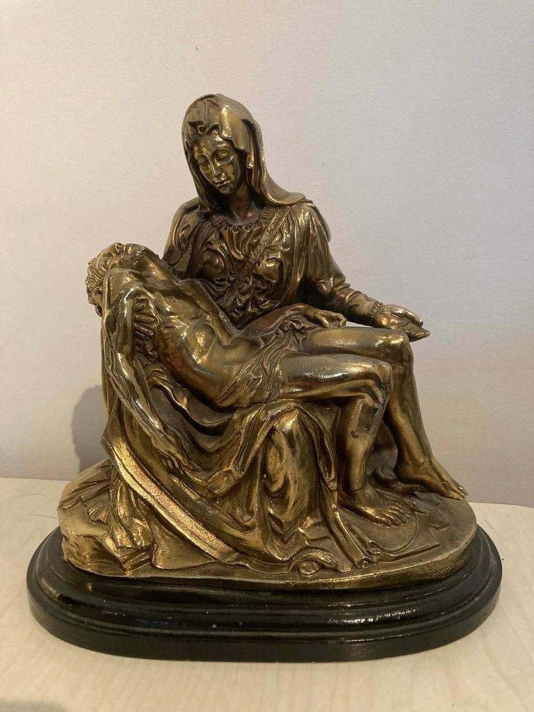 Pieta van Michelangelo (23 cm), Antiquités & Art, Enlèvement ou Envoi