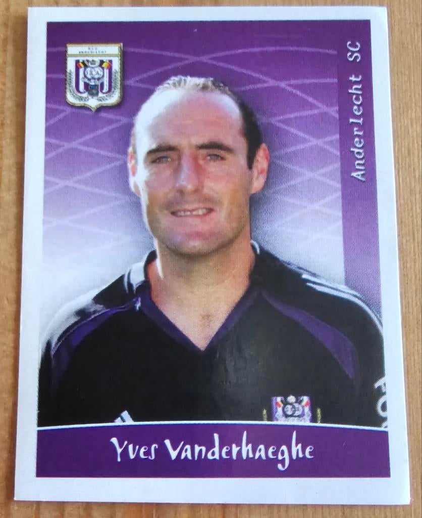Panini Football 2006 #11 Yves Vanderhaeghe SC Anderlecht!, Hobby en Vrije tijd, Stickers en Plaatjes, Zo goed als nieuw, Sticker