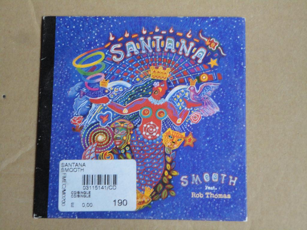 CD - SANTANA Feat. ROB THOMAS  – Smooth, CD & DVD, CD | Rock, Enlèvement ou Envoi