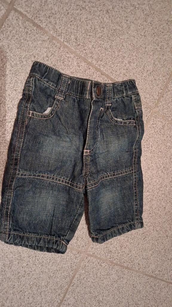 Jeansbroek Premaman maat 62, Kinderen en Baby's, Babykleding | Maat 62, Broekje, Ophalen of Verzenden, Zo goed als nieuw, Premaman