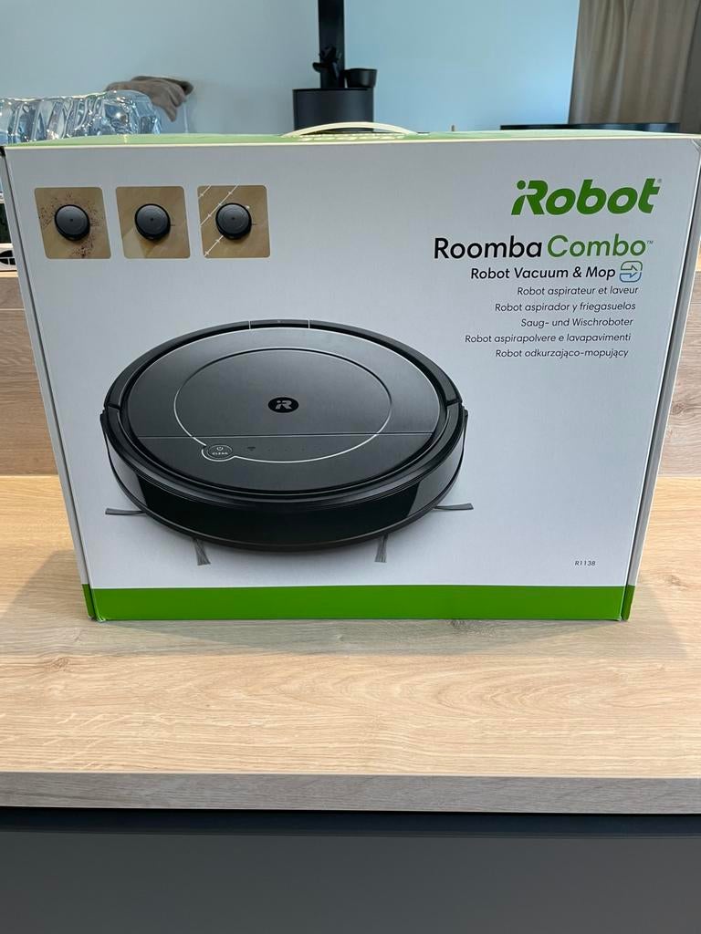 Robot aspirateur laveur, Ophalen, Zo goed als nieuw, Reservoir, Robotstofzuiger