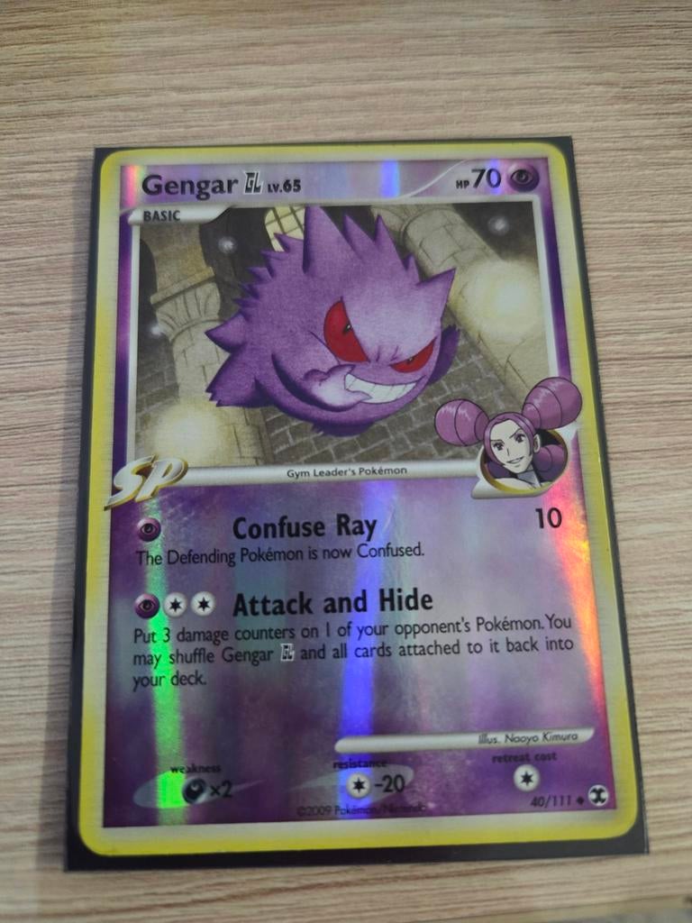 Pokemon Gengar kaart 40/111 te koop, Ophalen