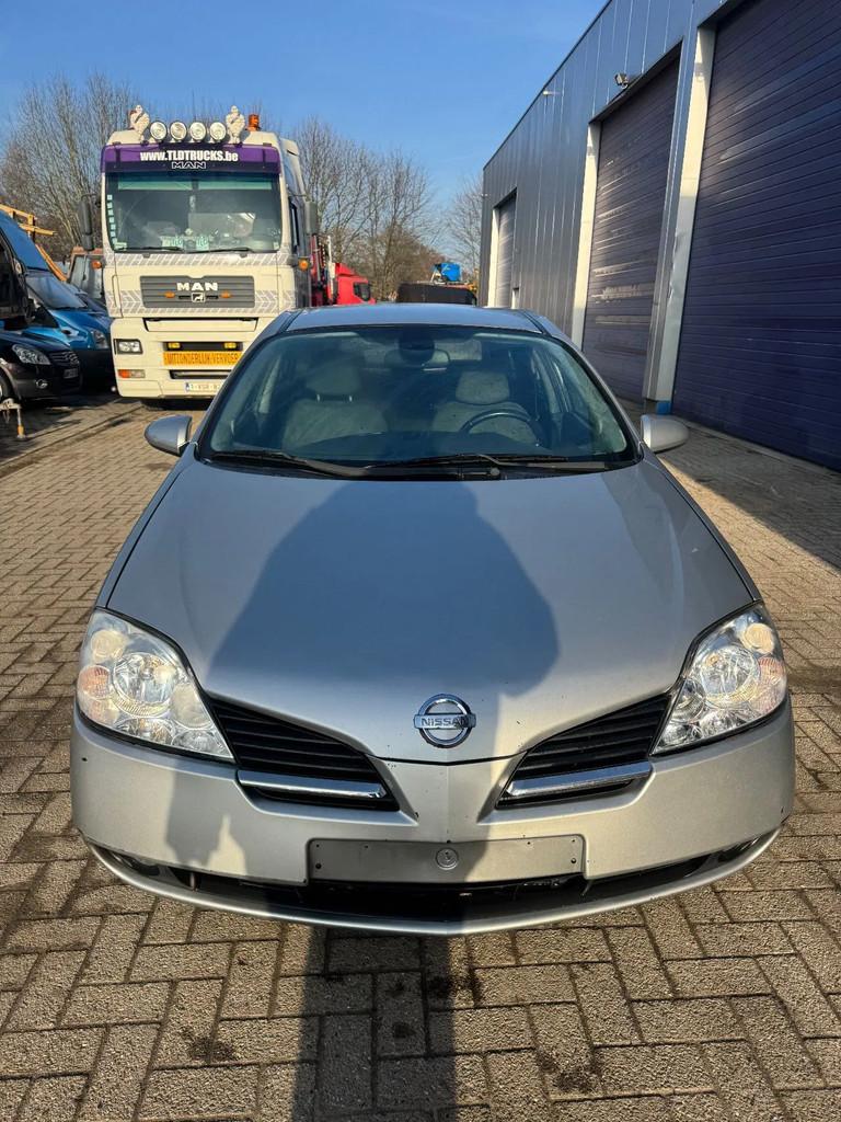 Nissan Primera *BELGIAN CAR-AIRCO* (bj 2003), Autos, Nissan, Argent ou Gris, Achat, Entreprise, 5 portes