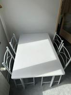 Eettafel, Huis en Inrichting, Tafels | Eettafels, Ophalen, Zo goed als nieuw, Vier personen, Rechthoekig