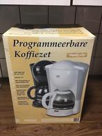 Koffiemachine met timer ,, NIEUW ‘’, Enlèvement ou Envoi, Comme neuf, Cafetière