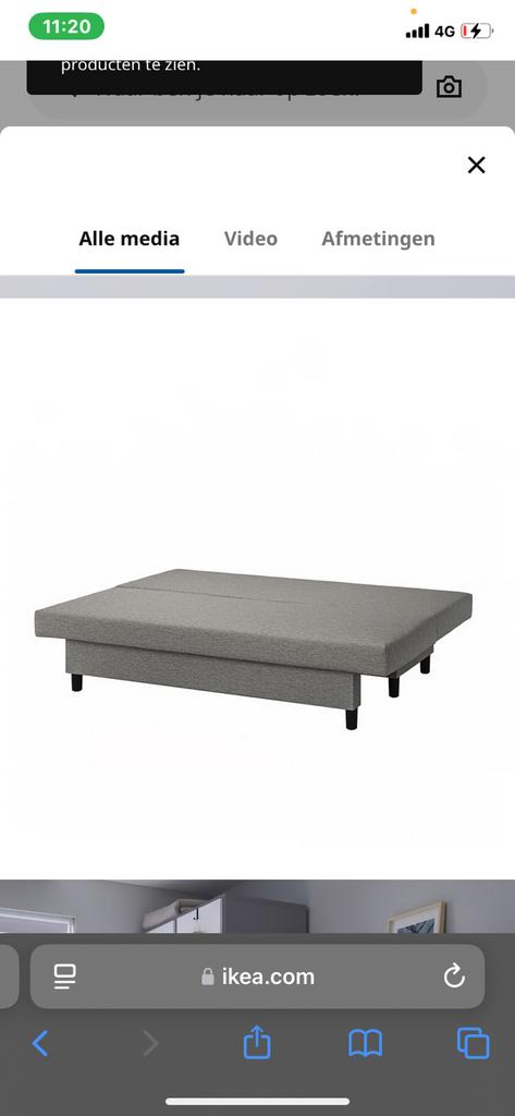 Divant lit girs sans coussin, Maison & Meubles, Chambre à coucher | Matelas & Sommiers, Enlèvement, Utilisé