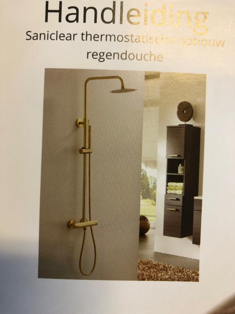 Douchekraan, Ophalen, Nieuw, Met douche