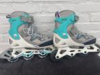Rolschaatsen + helm, Ophalen of Verzenden, Verstelbaar, Gebruikt, Kinderen