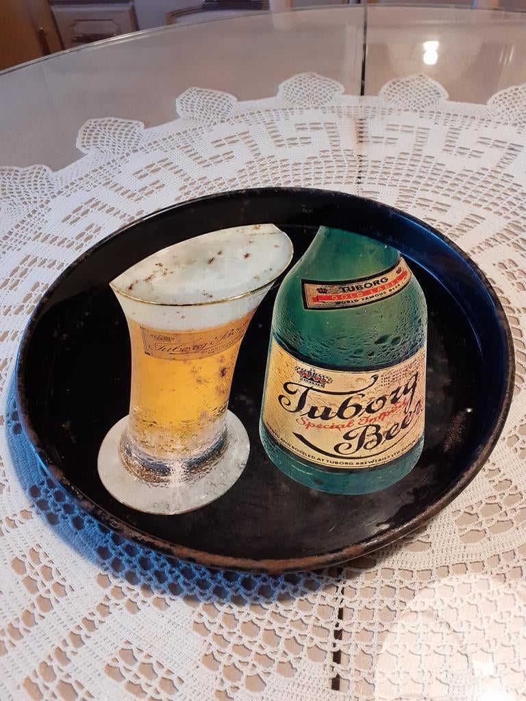 Tuborg bier plateau, Enlèvement ou Envoi