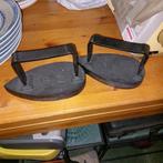 2 strijkijzers, Ophalen