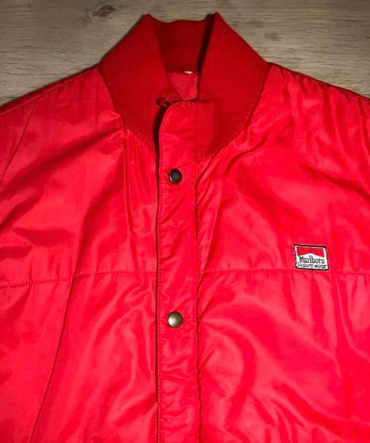 Vintage Marlboro Leisure vest, Kleding | Heren, Bodywarmers, Ophalen of Verzenden, Gedragen, Maat 48/50 (M), Rood