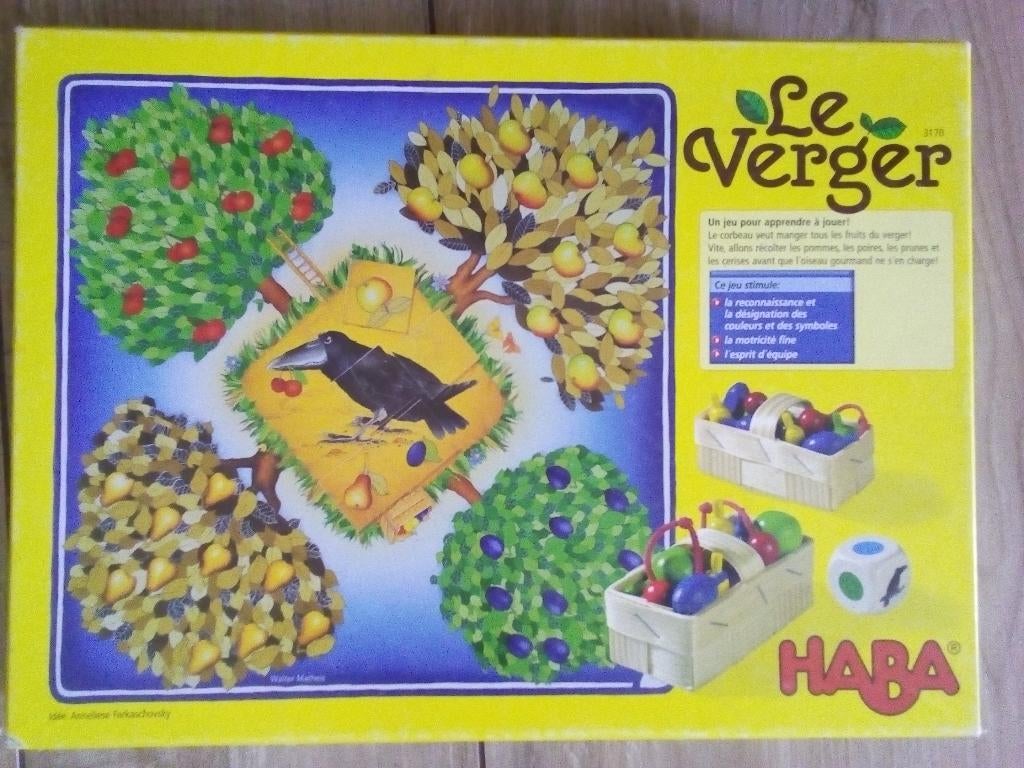 HABA Jeu Le verger, Enlèvement ou Envoi