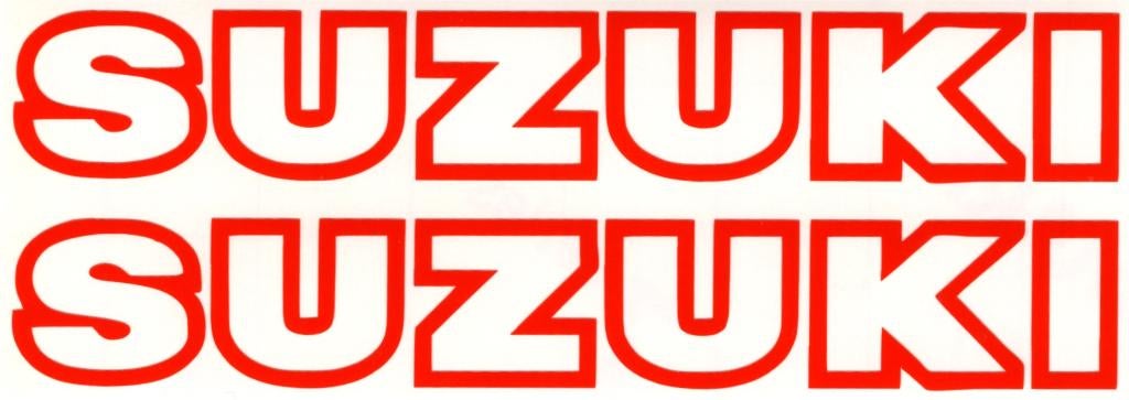 Suzuki sticker set #19, Motos, Envoi