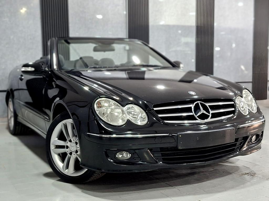 MERCEDES CLK 200 KOMPRESS CABRIO AVANTGARDE KLAAR VOOR IMMAT, Automaat, Euro 5, Cabriolet, Leder