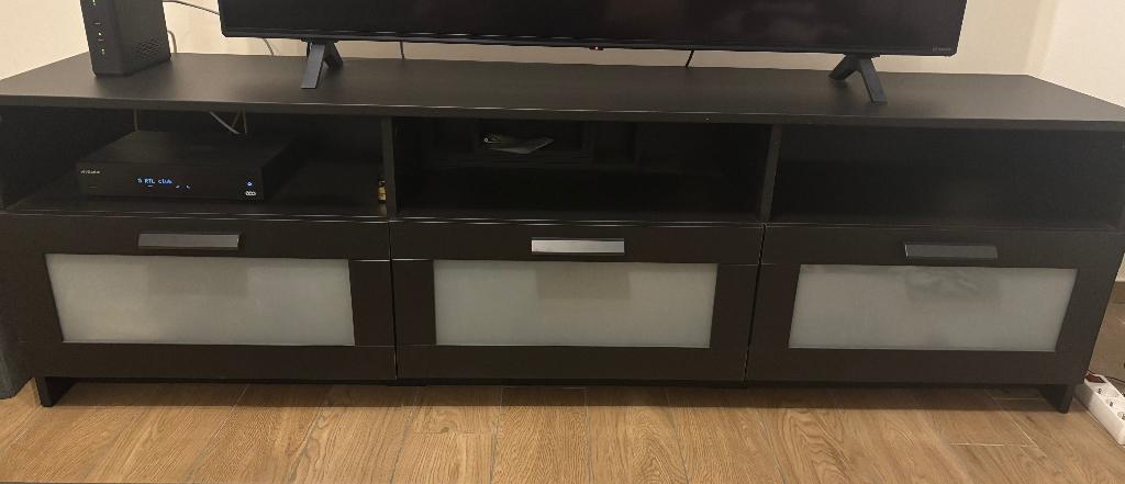 Meuble TV noir, Ophalen, Zo goed als nieuw