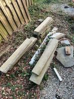 Boordstenen 18 lopende meter, Ophalen, Gebruikt, 250 cm of meer, Balken