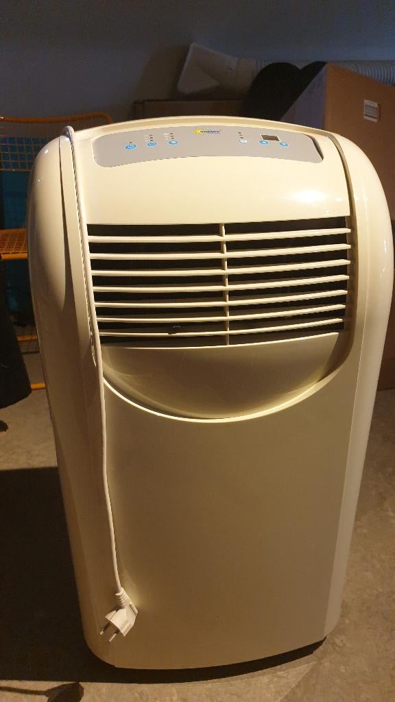 mobiele airco, Ophalen, Gebruikt