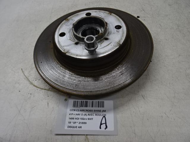 FREIN DISQUE ARRIÈRE Citroën C3 Aircross (2C / 2R), Autos : Pièces & Accessoires, Freins & Transmission, Citroën, Utilisé