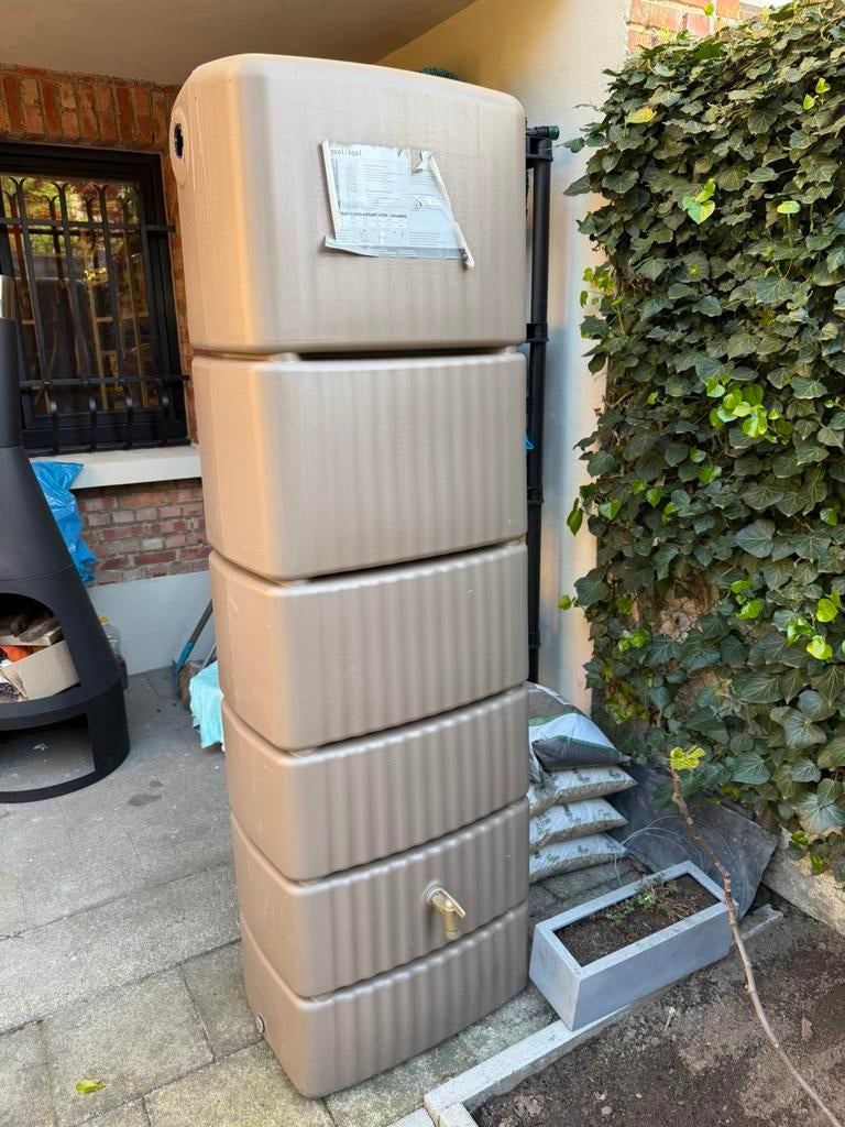 Regenton 300 liter, Tuin en Terras, Ophalen, Zo goed als nieuw