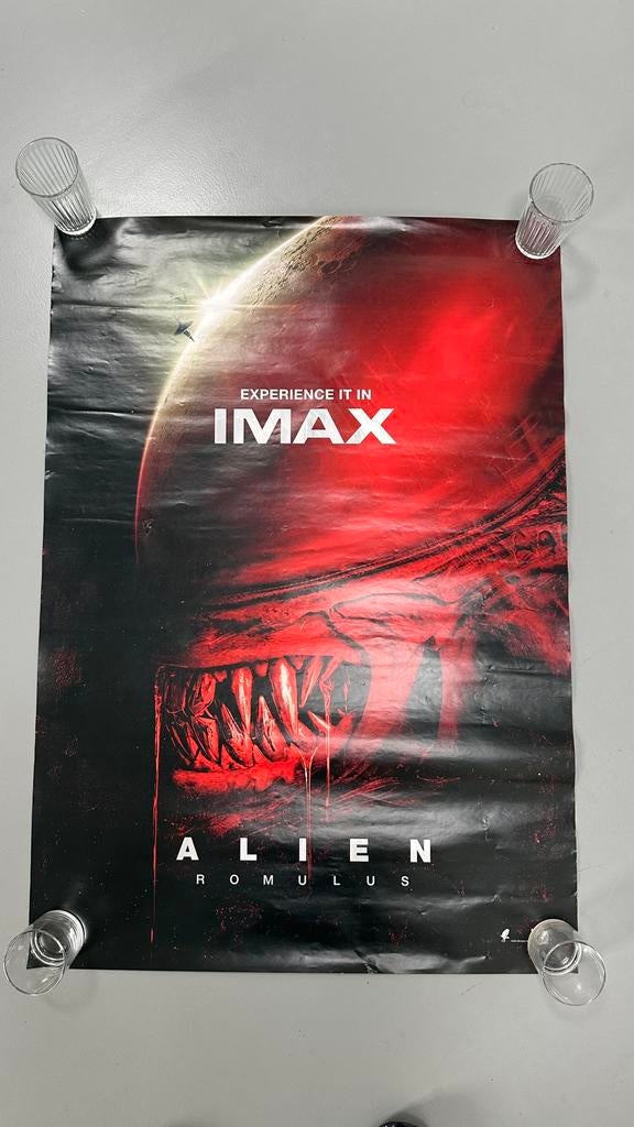 Affiches Alien Romulus 100x70, Collections, Enlèvement, Comme neuf