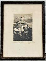 gravure village signe, Enlèvement ou Envoi