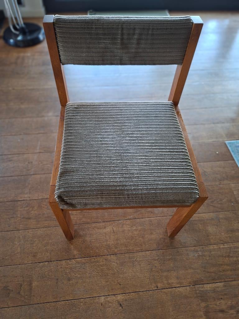 6 vintage eetkamerstoelen Sigmachair van Sigma Furniture, Huis en Inrichting, Stoelen, Gebruikt, Vijf, Zes of meer stoelen, Hout