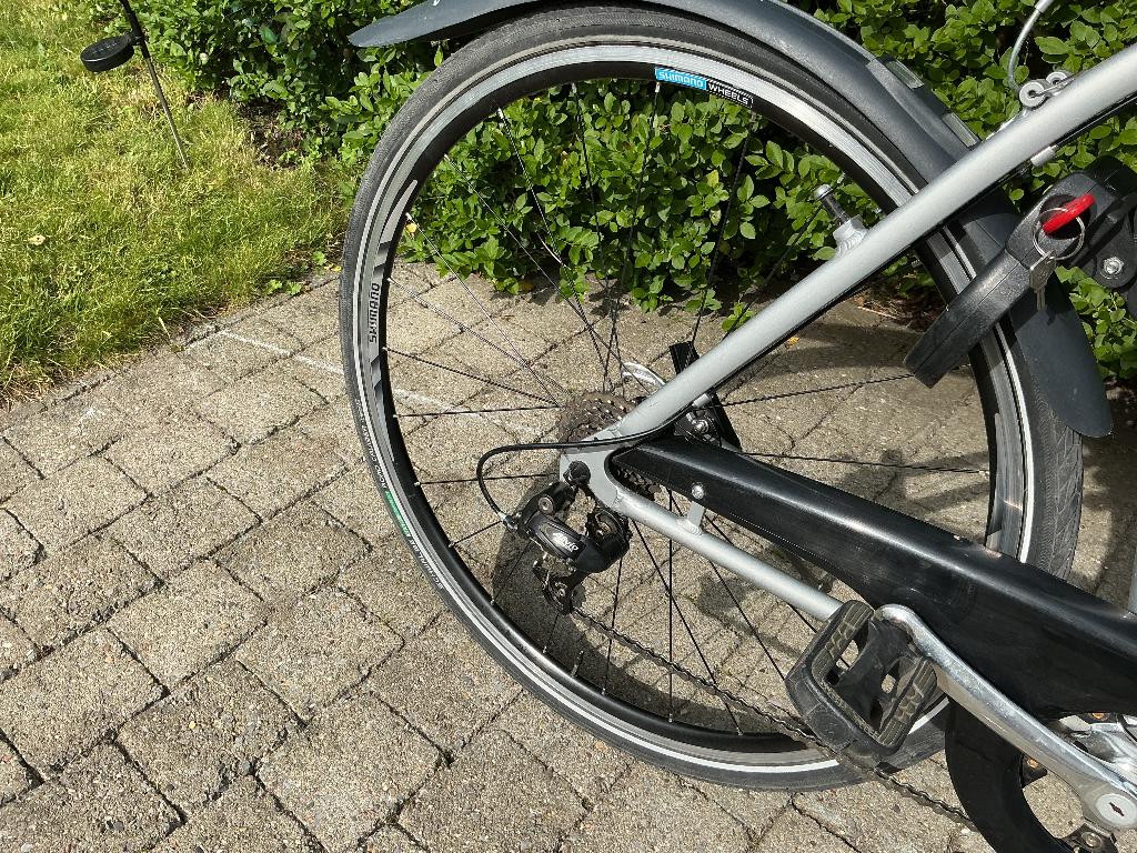 Fiets, Fietsen en Brommers, Gebruikt, Velgrem, Versnellingen, 49 tot 53 cm