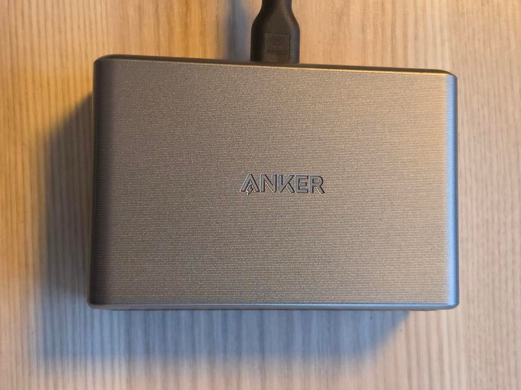 Anker Prime Charger 200W 6 Ports with warranty, Ophalen of Verzenden, Zo goed als nieuw, Overige merken