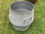 Baril en métal, tonne, Jardin & Terrasse, Enlèvement, Comme neuf