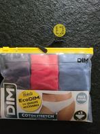 DIM coton stretch grijs, rood en blauw. Maat 38/40 M, Kleding | Heren, Ondergoed, Ophalen of Verzenden, Blauw