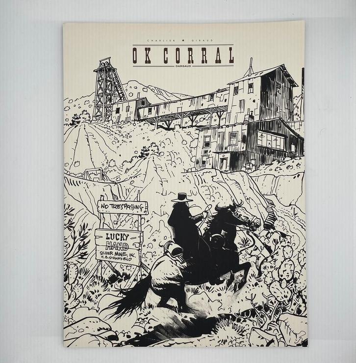 Blueberry - 27 - N&B - Ok Corral - Charlier - Giraud, Boeken, Stripverhalen, Gelezen, Ophalen of Verzenden