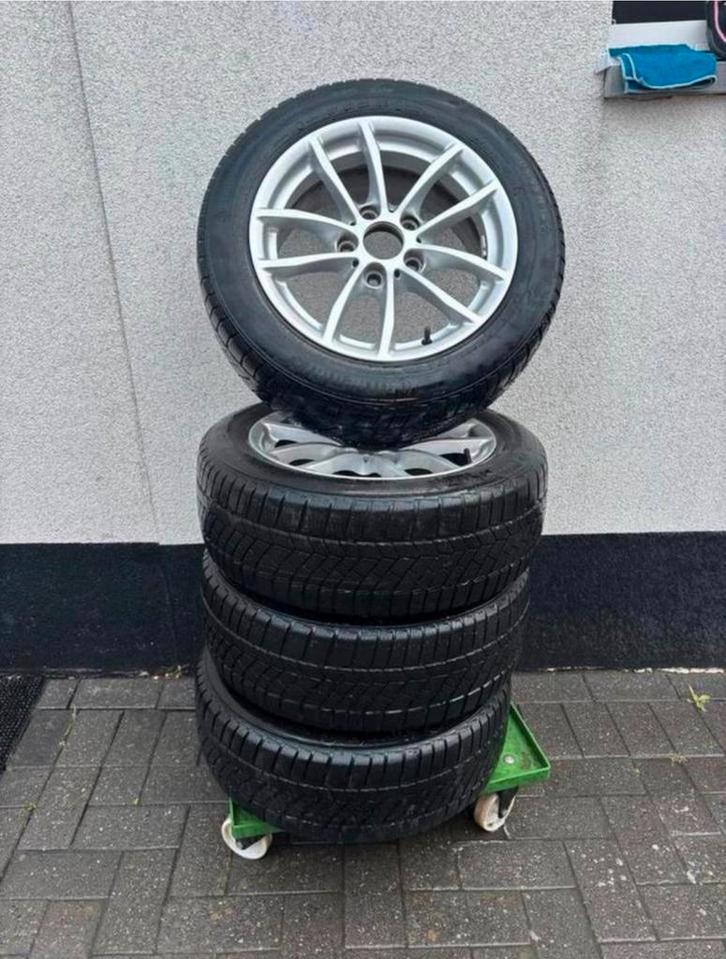 Banden op velg, Auto-onderdelen, Banden en Velgen, Band(en), Winterbanden, Personenwagen, Gebruikt, Ophalen