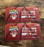 2x Tickets Antwerp Giants, Tickets en Kaartjes, Twee personen