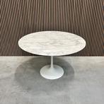 Knoll Saarinen Tulip tafel - Arabescato -  120 cm, Antiek en Kunst, Ophalen of Verzenden