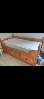 Lit 90 armoire, Matelas, 85 à 100 cm, Enlèvement, 180 cm ou plus