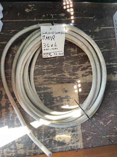 Voeding kabel en Installatie Kabels, Doe-het-zelf en Bouw, Elektriciteit en Kabels, Gebruikt, Kabel of Snoer, Ophalen of Verzenden