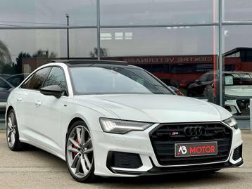Audi S6 3.0 V6 TDI Quattro 349CV PANO MATRIX ACC LED FULL, Autos, Audi, Cuir, Adapté aux personnes handicapées, Entreprise, Noir