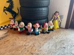 Vintage poppetjes disney sneeuwwitje en de 7 dwergen, Ophalen, Zo goed als nieuw