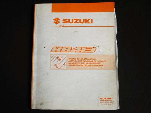 Werkplaatsboek Suzuki WagonR+ (RB413) elektrische schema, Auto diversen, Handleidingen en Instructieboekjes, Ophalen of Verzenden