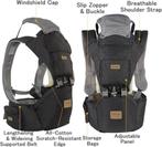 Ergonomische babydrager SNELLE GRATIS LEVERING, -, Verzenden, -, Nieuw